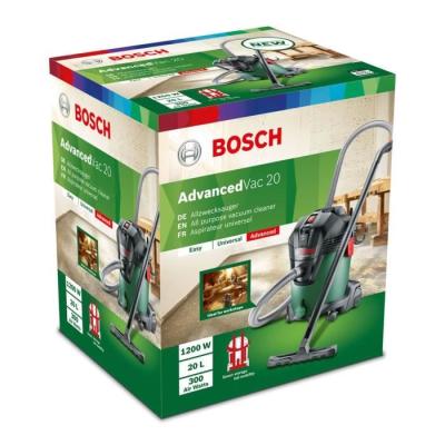 Aspirateur eau et poussière Bosch AdvancedVac 20 - Performant et polyvalent