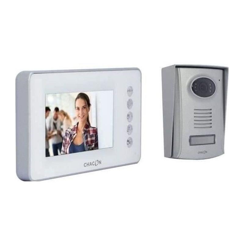 Visiophone CHACON 4 fils couleur 4,3 mains libres - Vision nocturne