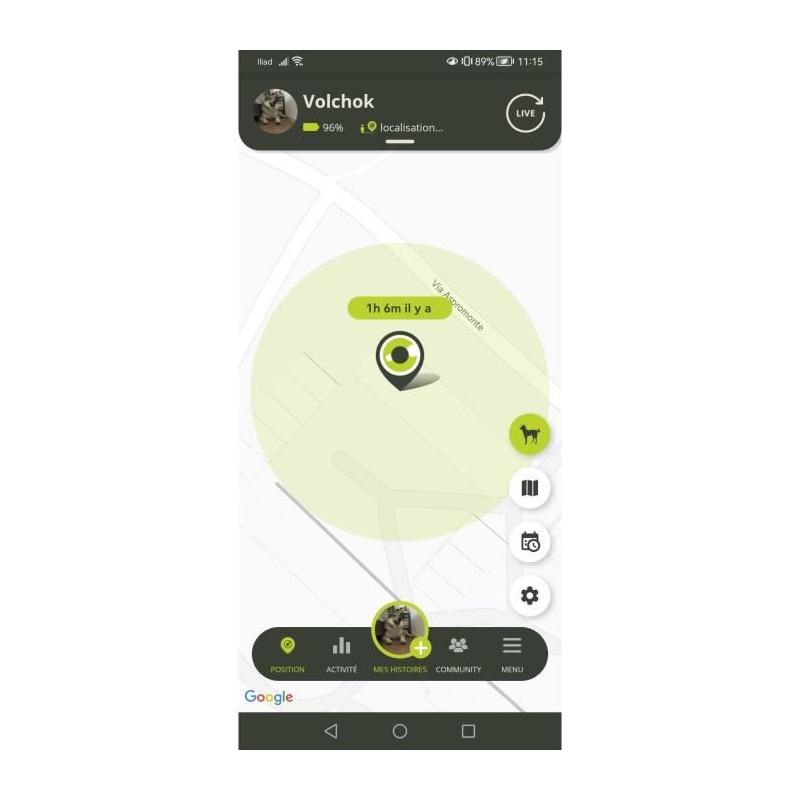Traceur GPS KIPPY EVO - Jaune Citron | Kit Chasse 