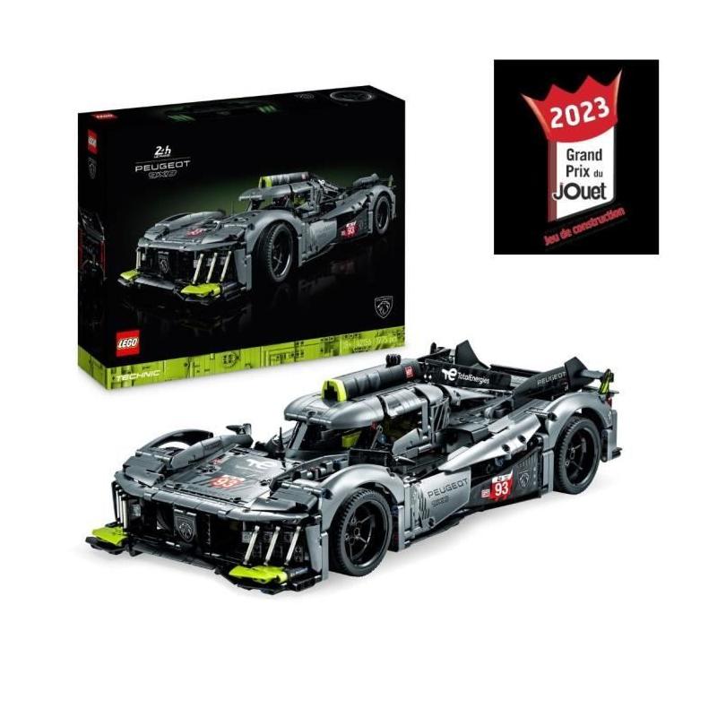 LEGO Technic 42156 PEUGEOT 9X8 24H Le Mans - Maquette de Voiture de Course Hypercar