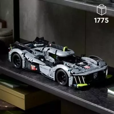 LEGO Technic 42156 PEUGEOT 9X8 24H Le Mans - Maquette de Voiture de Course Hypercar