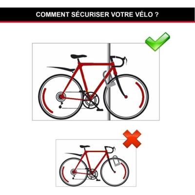 Antivol Vélo U MASTER LOCK - Robuste et Sûr