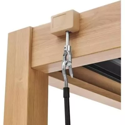 Pergola bioclimatique GAYA - Aluminium et acier - Aspect Bois