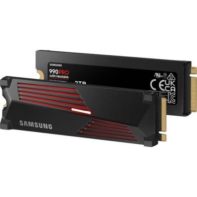 SSD Samsung 990 PRO 2 To avec dissipateur - Performances ultimes