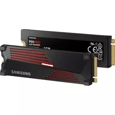 SSD Samsung 990 PRO 2 To avec dissipateur - Performances ultimes SSD Samsung 990 PRO 2 To avec dissipateur - Performances ultimes