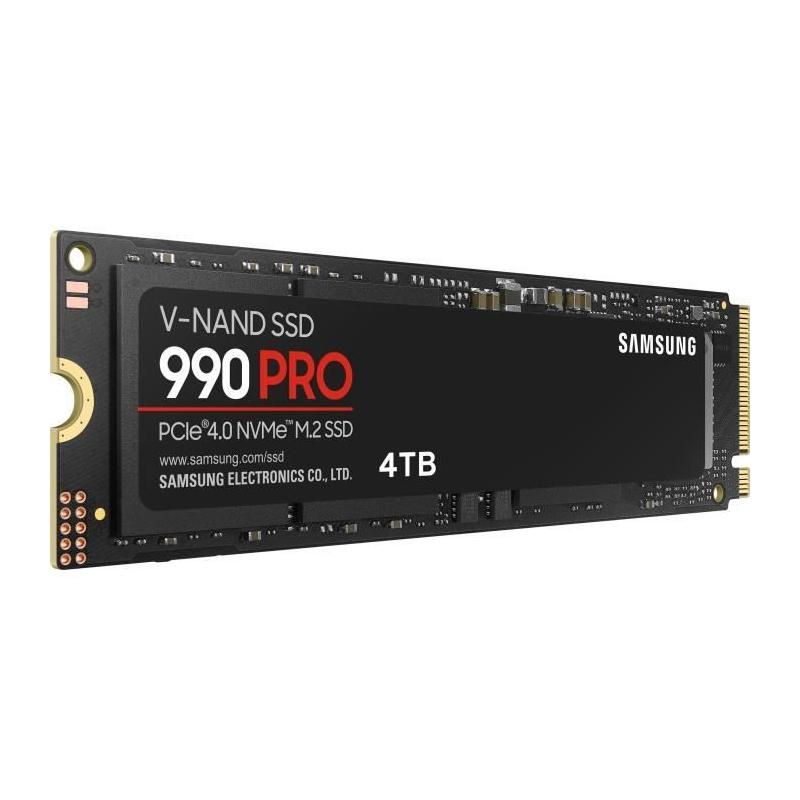 SSD Interne SAMSUNG 990 PRO 4To MZ-V9P4T0BW - Performances ultimes