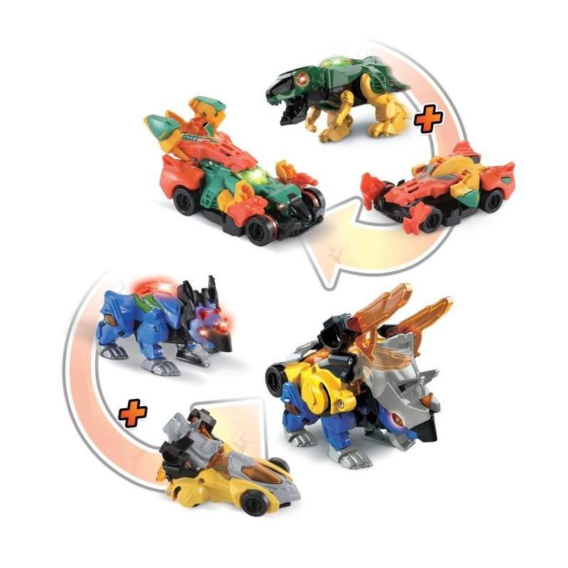 Ensemble PETITS SWITCH & GO DINOS (DIFFÉRENTS MODÈLES) - CAMION