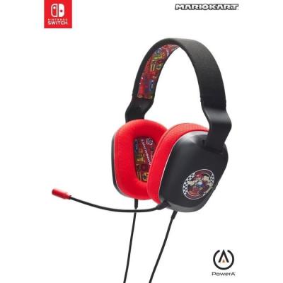 Casque stéréo filaire POWER A Nintendo Switch - Mario Kart