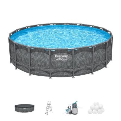 Kit Piscine hors sol tubulaire BESTWAY - APX 365™ - 549 x 132 cm