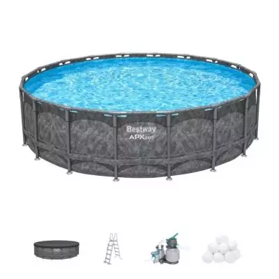 Kit Piscine hors sol tubulaire BESTWAY - APX 365™ - 549 x 132 cm