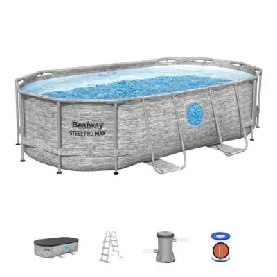 Kit Piscine Ovale Steel Pro MAX™ - 427 x 250 x 100 cm