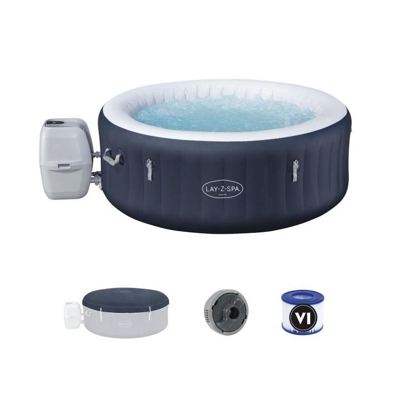 Spa gonflable BESTWAY Lay-Z-Spa Miami - 120 airjets - 2-4 places
