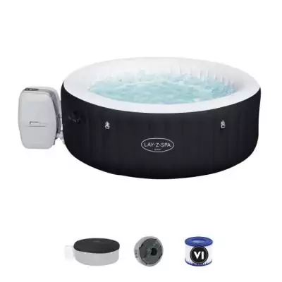 Spa gonflable BESTWAY - Lay-Z-Spa Miami - 120 airjets - 2 à 4 places