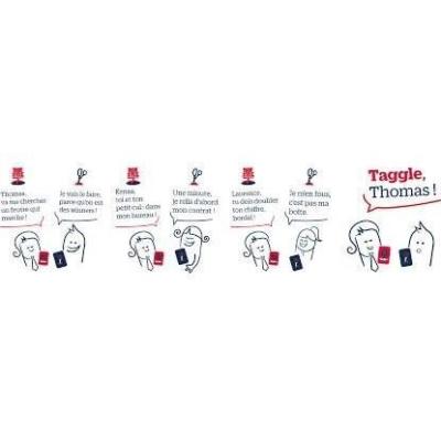 TAGGLE Patron - Jeu de société d'ambiance pour le travail - Des 16 ans