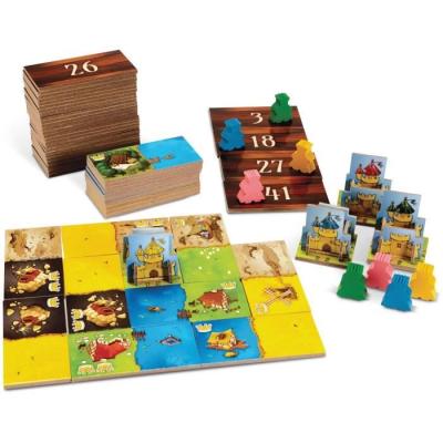 Jeu de société KINGDOMINO - Univers royal - Dès 5 ans