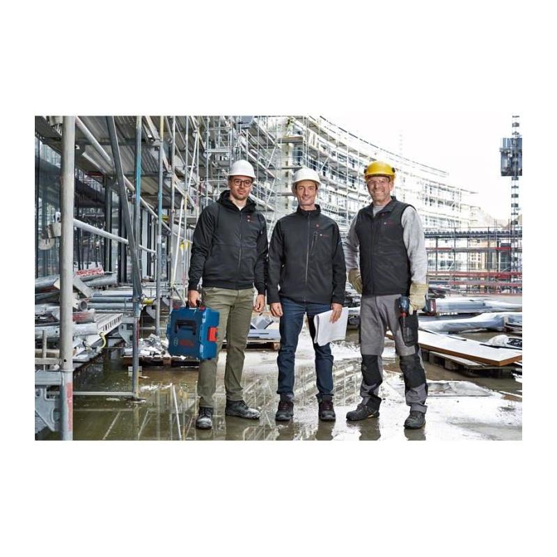 Veste chauffante Bosch Professional GHH 12+18V XA + GAA 12V-21 - Taille XL