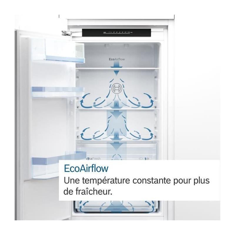 Frigo BOSCH SER2 KIR41NSE0 Intégrable 204L - Compact et pratique