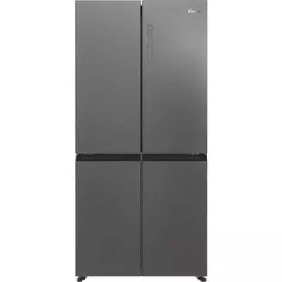 Réfrigérateur multi-portes CANDY CFQQ5T817EPS - 400L - No Frost - Classe E - Argent - Spacieux et Performant