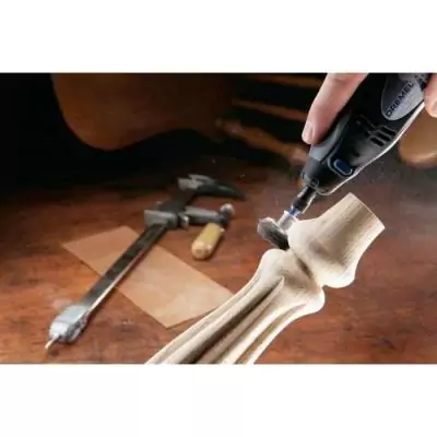 Lot de 2 Tampons abrasifs DREMEL S512 - Grain 320 (EZ SpeedClic, Ø25mm)