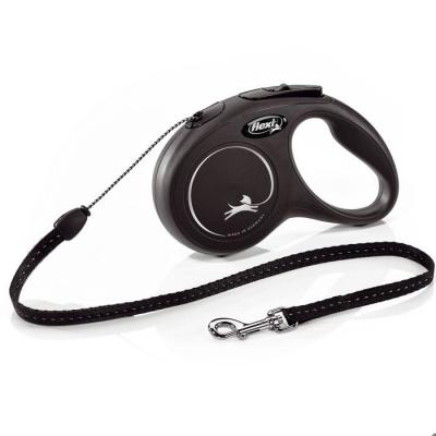 Laisse FLEXI New Classic M 5m pour chiens jusqu'à 20 kg - Noir