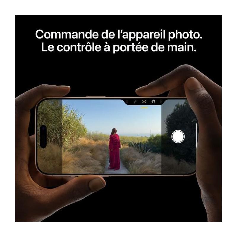 Apple iPhone 16 Pro Max 256Go Noir Titanium : Réparable et plus responsable