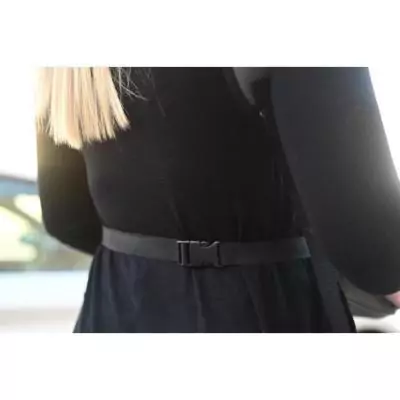 Sac de transport avant KERBL - Idéal pour les voyages - Gris/bleu