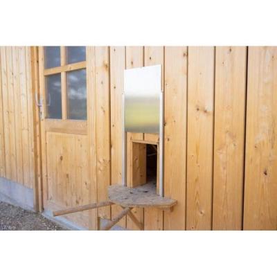 Porte coulissante pour poulailler Kerbl - Aluminium - Taille S