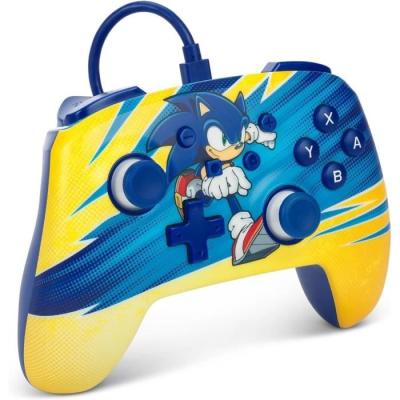 Manette Filaire POWER A Nintendo Switch - Sonic Boost - Jeux Video