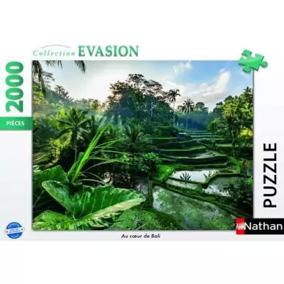 Puzzle 2000 pièces Au coeur de Bali - Collection Évasion