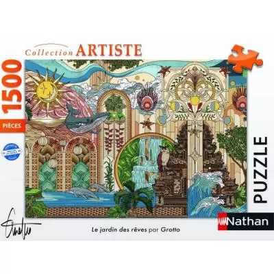 Puzzle 1500 pièces Le jardin des rêves, Collection Artiste