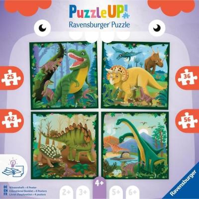 Puzzle UP! Les dinosaures - Pour les petits dès 4 ans