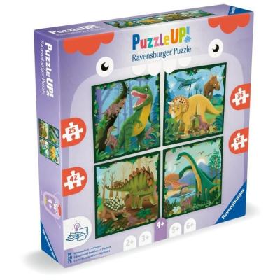 Puzzle UP! Les dinosaures - Pour les petits dès 4 ans