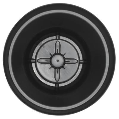 Jardinière Soleilla Rond 50 Gris - Dimensions: 49x49x47 cm