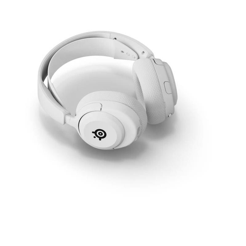Casque Gaming Sans fil SteelSeries Arctis Nova 5X Blanc - Compact et Performant