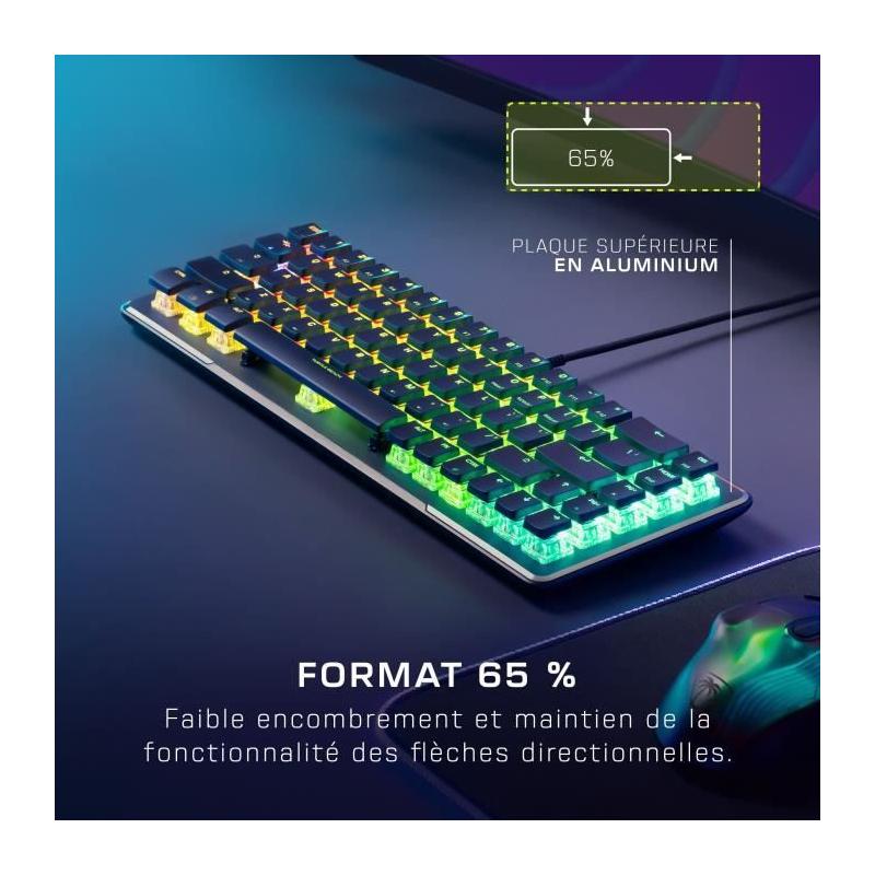Clavier gaming sans fil Turtle Beach - Vulcan II Mini - Noir