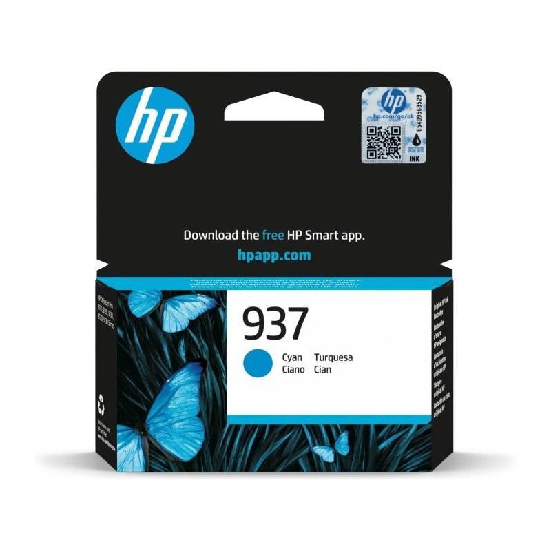 HP 937 Cartouche Encre Authentique Cyan