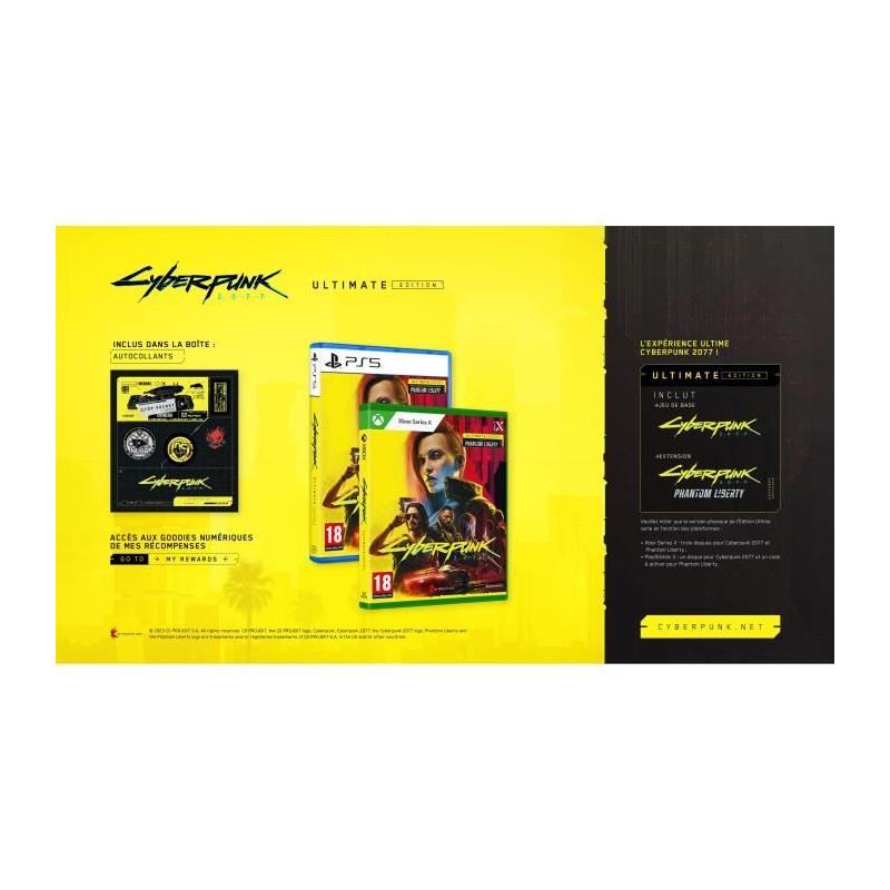 Cyberpunk 2077: Ultimate Edition - Jeu Xbox Series X | 17x14x2 cm