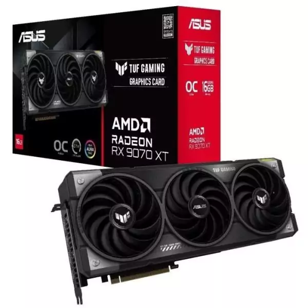Carte graphique - ASUS - TUF-RX9070XT-O16G-GAMING