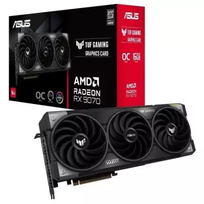 Carte graphique ASUS TUF-RX9070-O16G-GAMING - Performances exceptionnelles