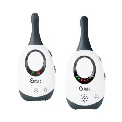 BABYMOOV Babyphone audio ultra pratique avec double alarme