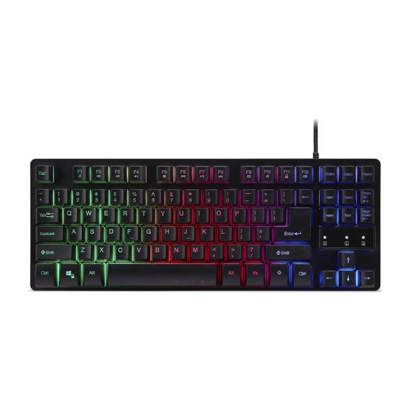 Clavier gaming ACER - Membrane - Rétro-éclairage RGB