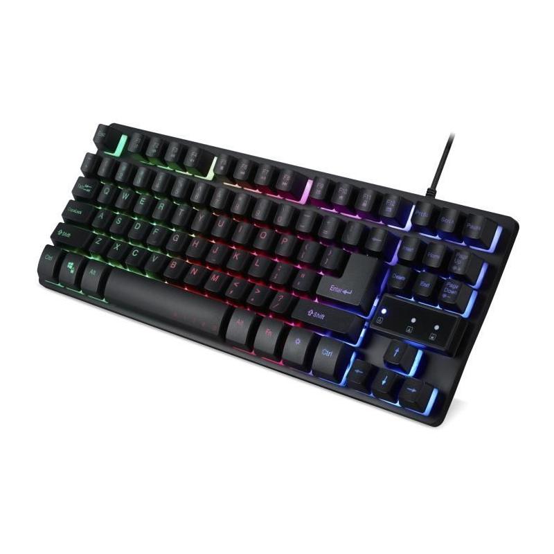 Clavier gaming ACER - Membrane - Rétro-éclairage RGB