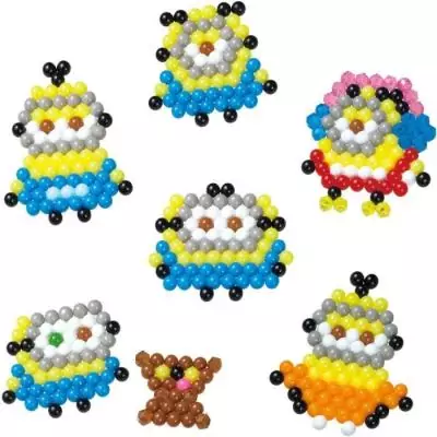 Kit de perles Les Minions 2 - Aquabeads - Crée tes Minions en perles
