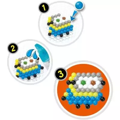Kit de perles Les Minions 2 - Aquabeads - Crée tes Minions en perles