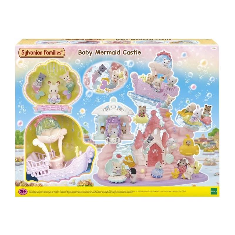 Figurines miniatures - SYLVANIAN FAMILIES - 5701 - Château des sirènes - Ensemble magique