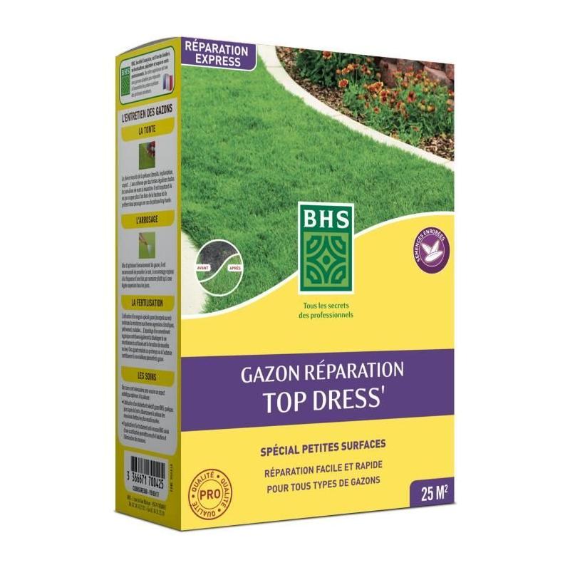 Revitalisez votre pelouse avec Gazon Réparation Top Dress' - BHS - 500g