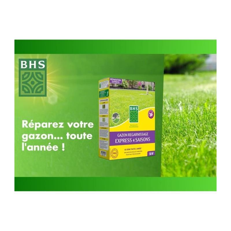 Revitalisez votre pelouse avec Gazon Réparation Top Dress' - BHS - 500g