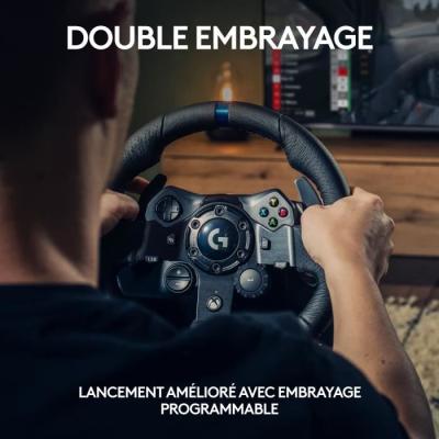 Volant de course et pédales G923 - Logitech G - Xbox/PC - Compact & performant