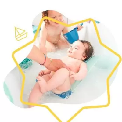 Badabulle Hamac de bain ergonomique pour bébé 0-6 mois Badabulle Hamac de bain ergonomique pour bébé 0-6 mois