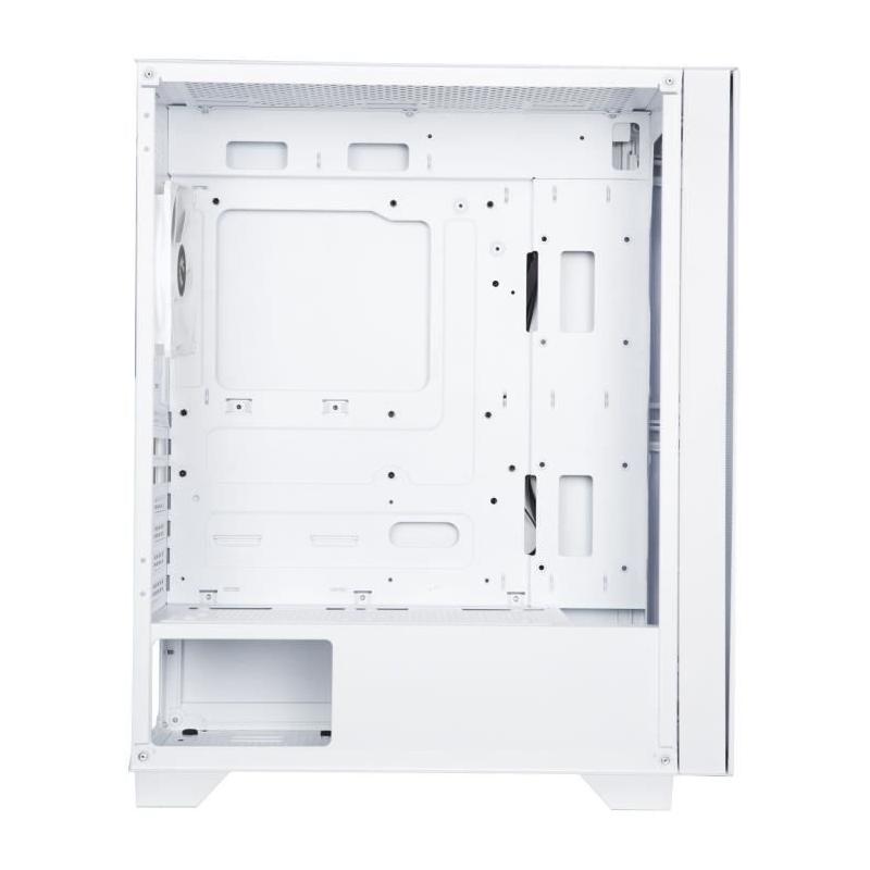 Boîtier PC BITFENIX Flow Blanc Moyen tour ATX - 54x28x46 cm